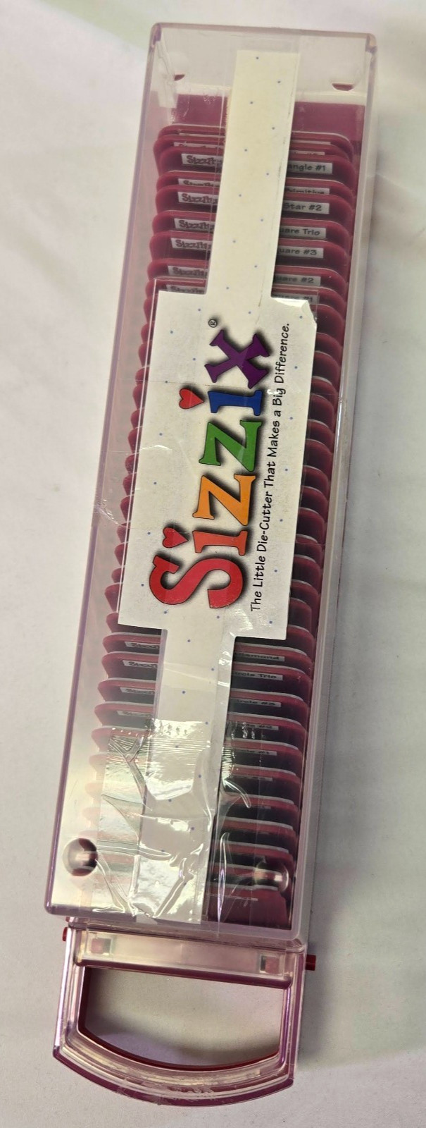 Window & Frame Making Set - Sizzix Sizzlits Paper Cutting Die Set and Case