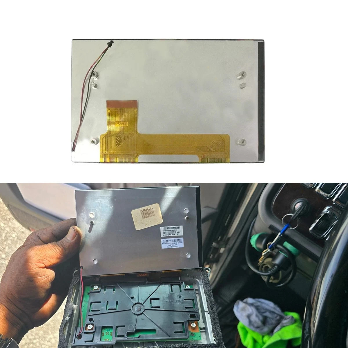 7 inch 59.07C07.004 LCD Display Screen For 2016 Peterbilt 389 Navigation