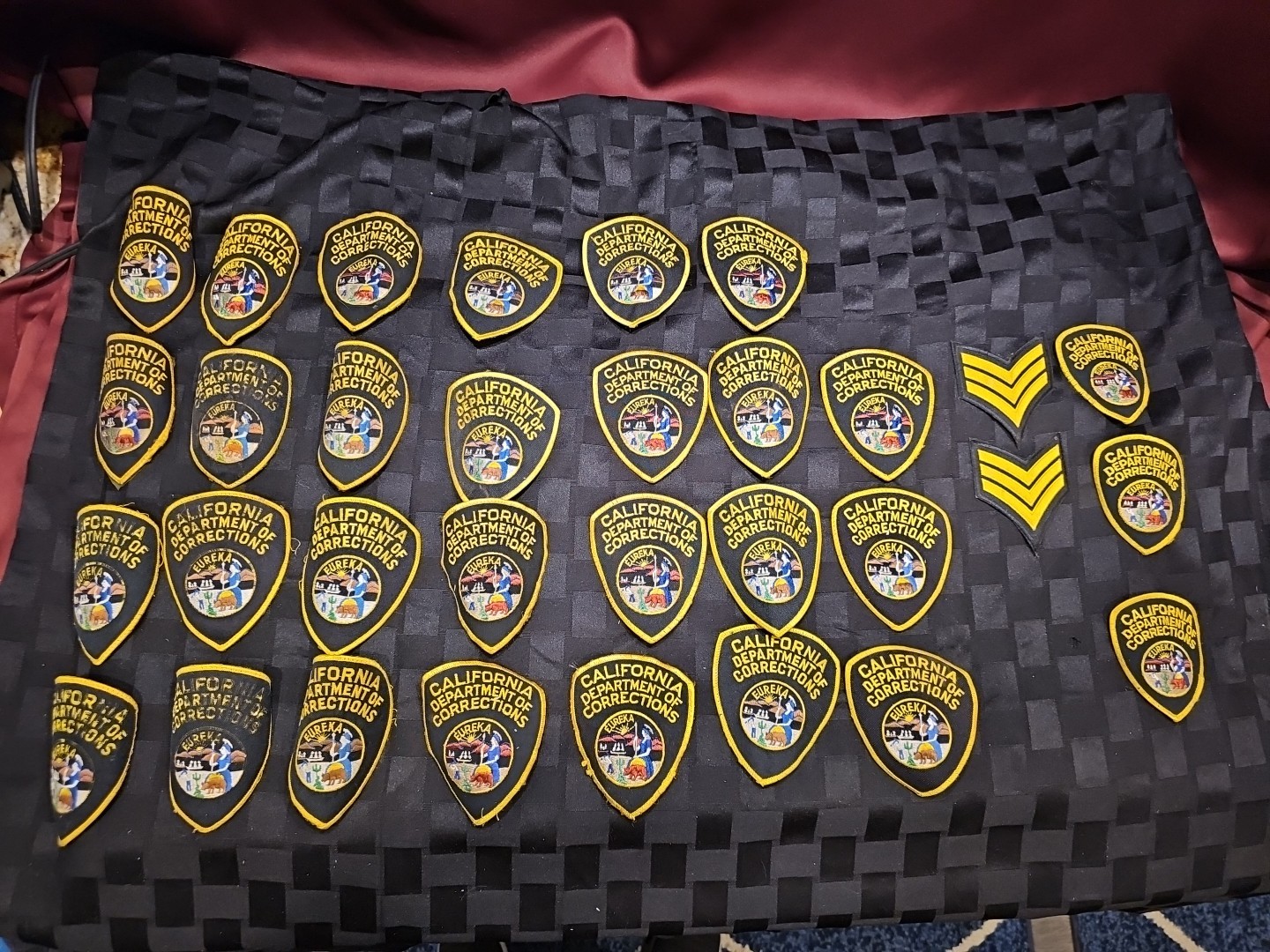 VTG 32 California Department of Corrections and Rehabilitation Shoulder Patches
