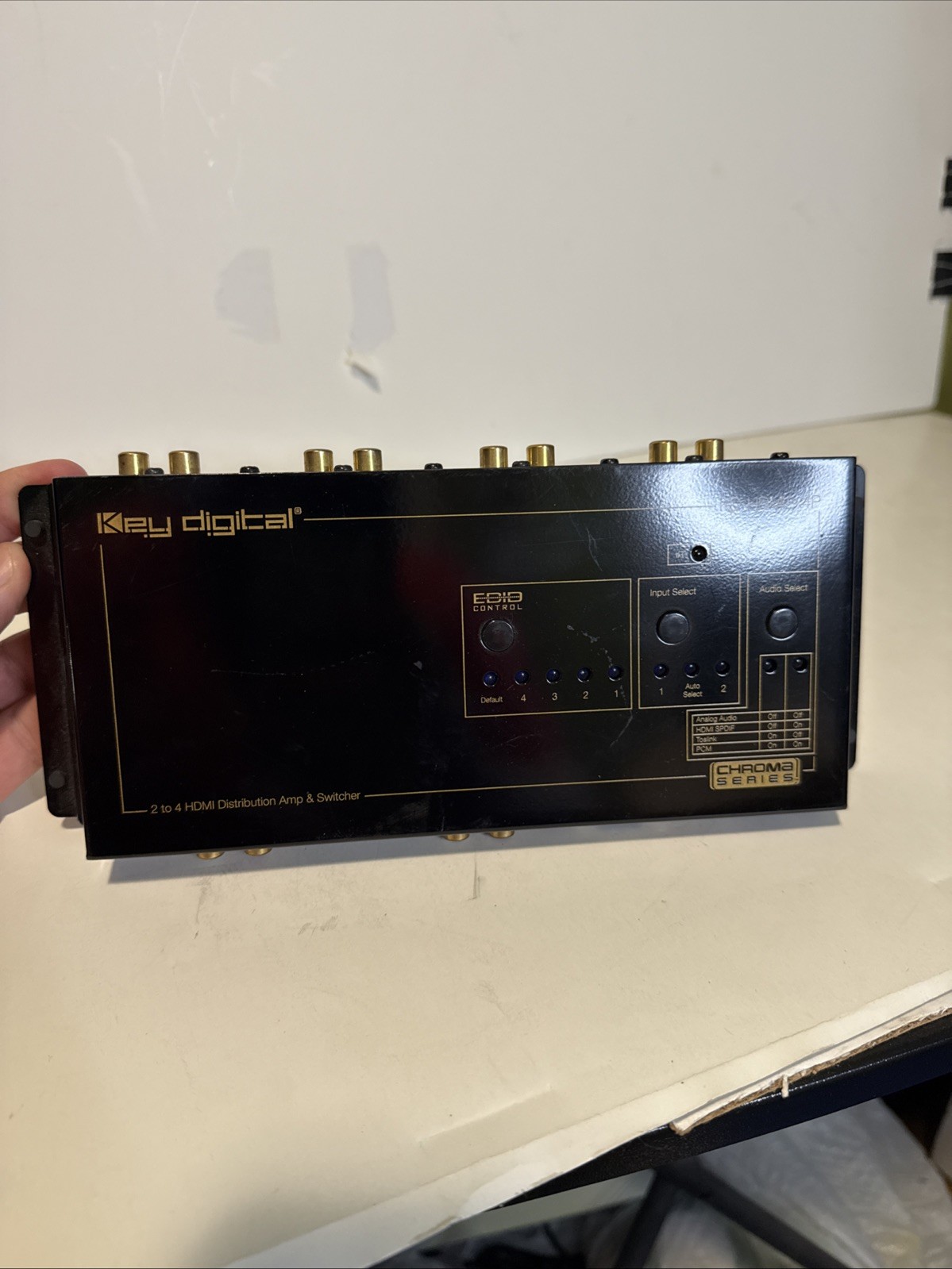 KEY DIGITAL KD-HDMI 2X4P AMP & SWITCHER