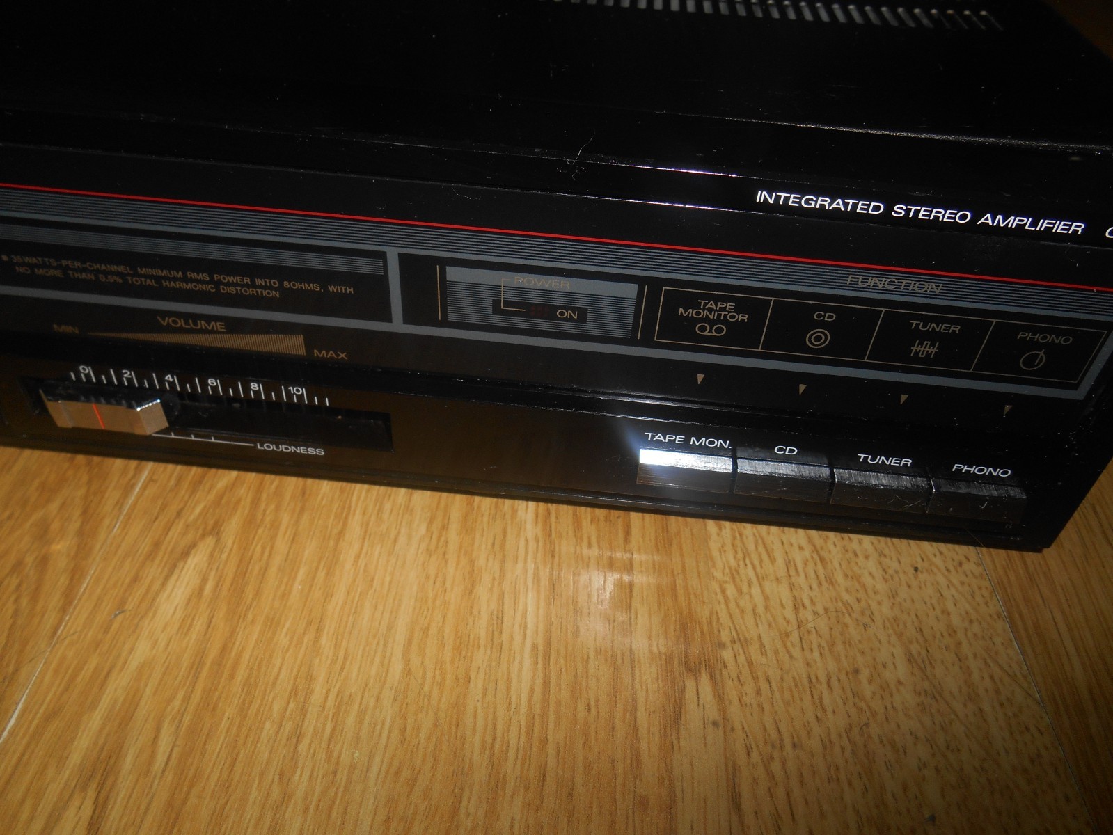 FISHER CA-224 INTEGRATED STEREO AMPLIFIER