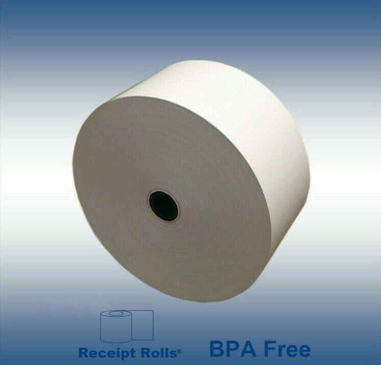 Hyosung/Nautilus/Tranax 3 1/8" x 870' 80 gm HW Thermal ATM Paper Rolls CSO 8 rls