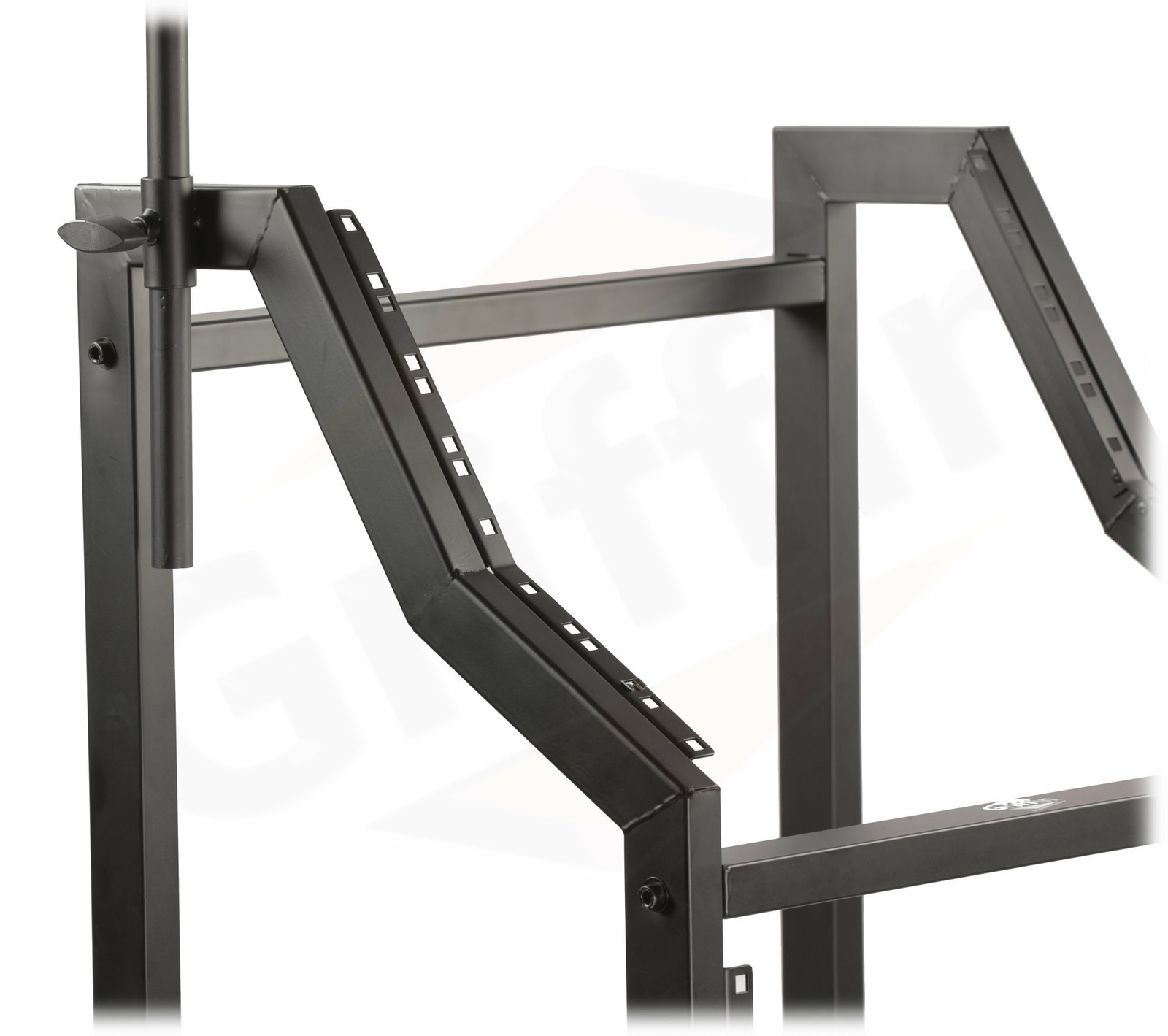 Rack Mount Cart Stand Rolling Studio Mixer Gear Pro Audio IT Server Holder Case