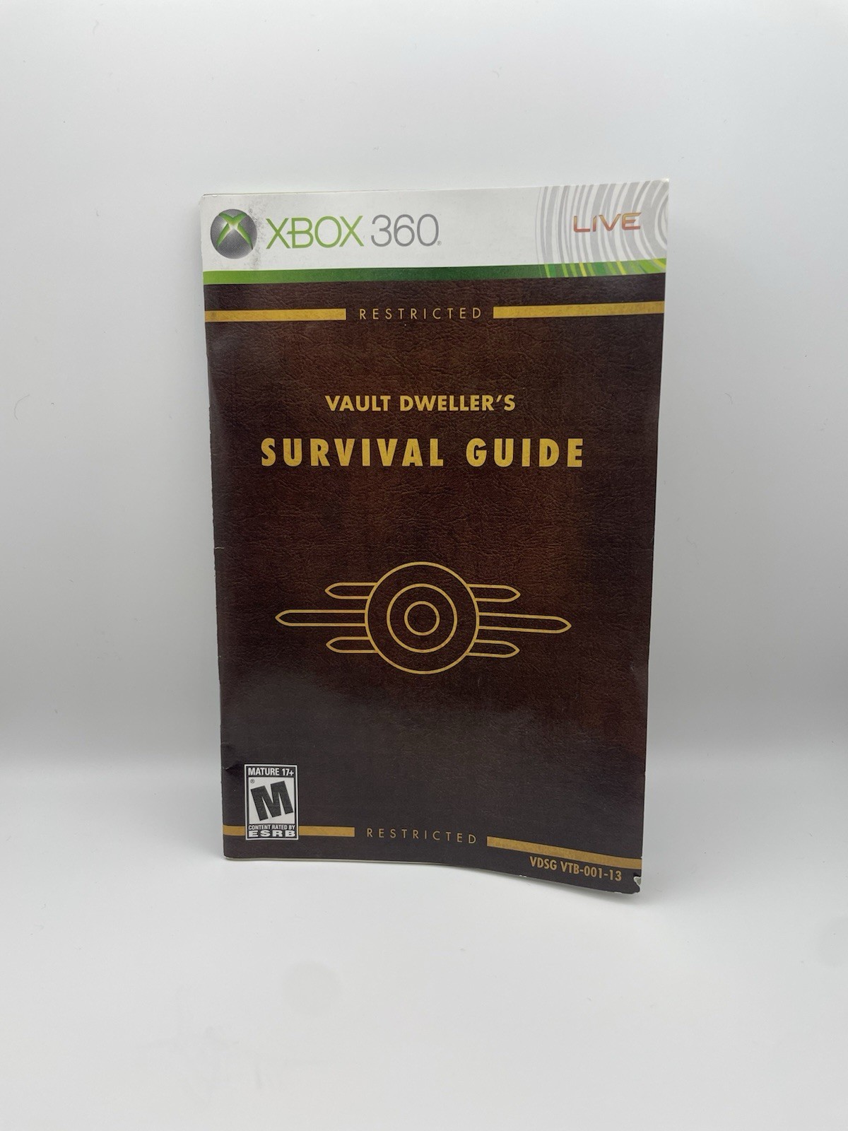 Bethesda Fallout 3 Xbox 360 Manual Only