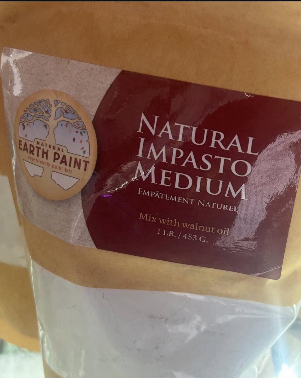 Natural Earth Paint acrylic medium