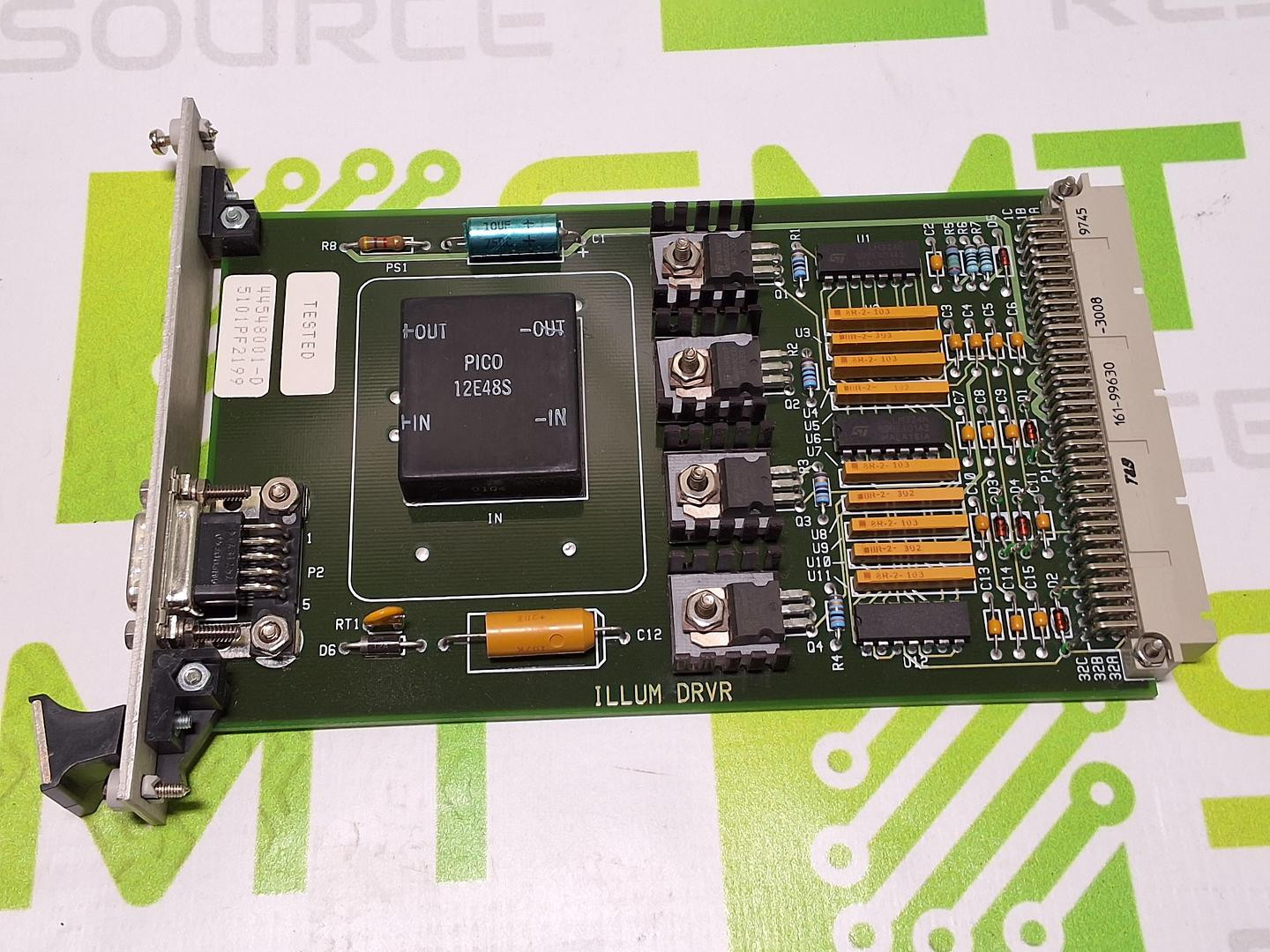 UNIVERSAL INSTRUMENTS 44548001 ILLUM DRIVER ASSEMBLY PC BOARD