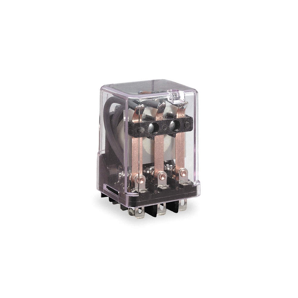 OMRON MJN3C-DC12 General Purpose Relay,12VDC, 10A, 11Pins 5ZH83