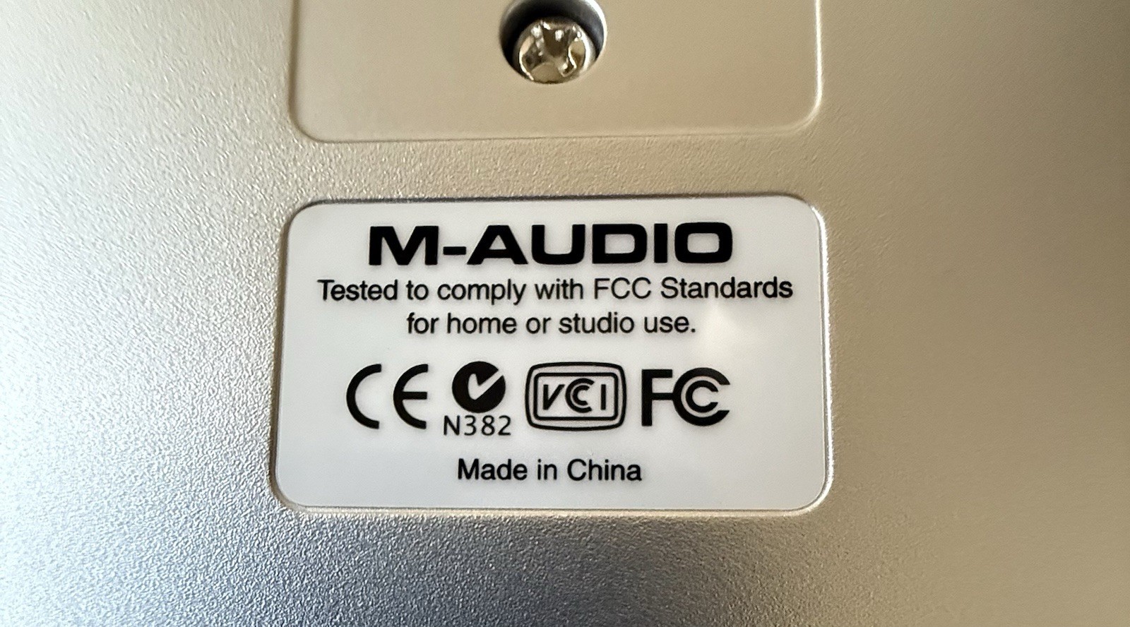 M-Audio Fast Track Guitar Instruments Mic Recording USB Digital Interface