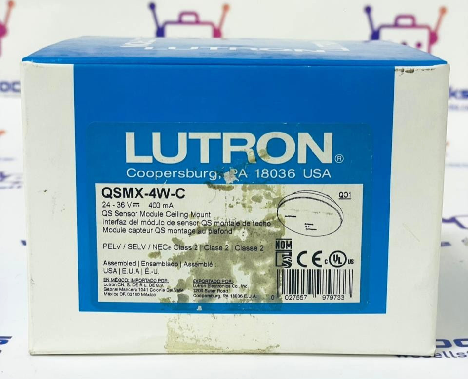 LUTRON QSMX-4W-C QS Sensor Module