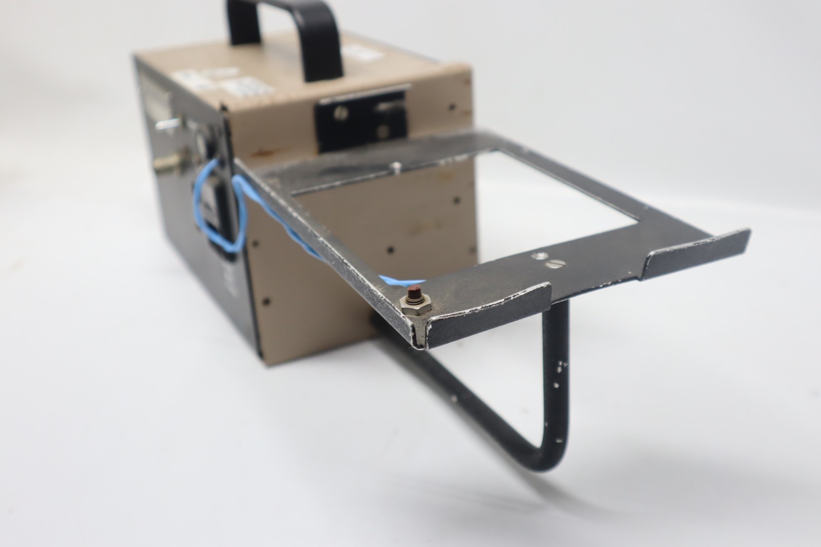 Eberline RM-14S Count Rate Meter And Attached Holder
