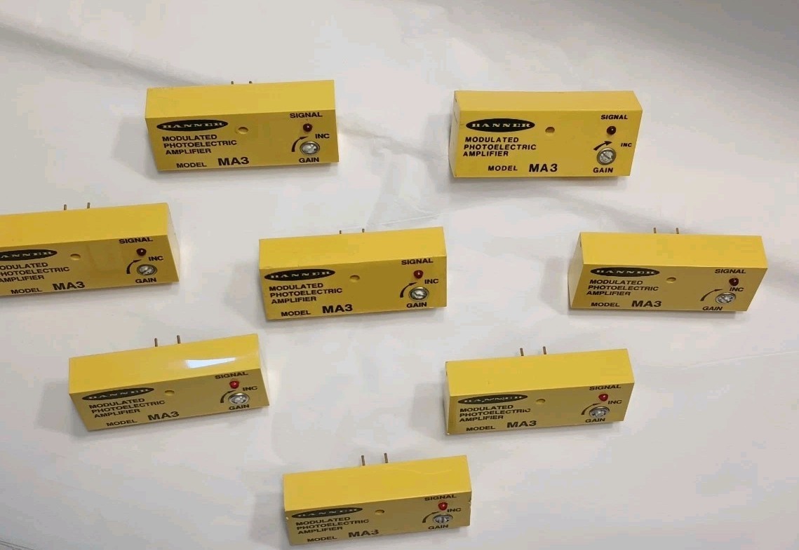 Banner Modulated Photoelectric Amplifier Model ma3