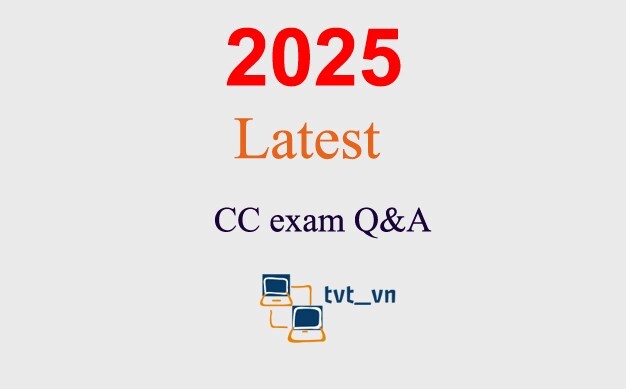 CC Certified in Cybersecurity Q&A GUARANTEED (1 month update)
