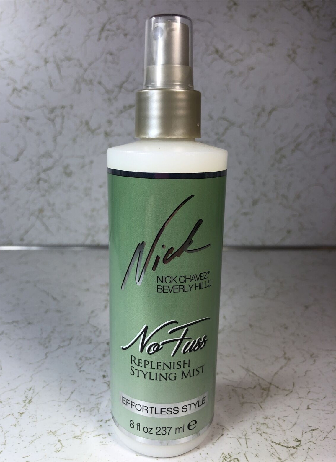 NICK CHAVEZ No Fuss Replenish Styling Mist Effortless Style 8 fl oz / 237 ml NEW