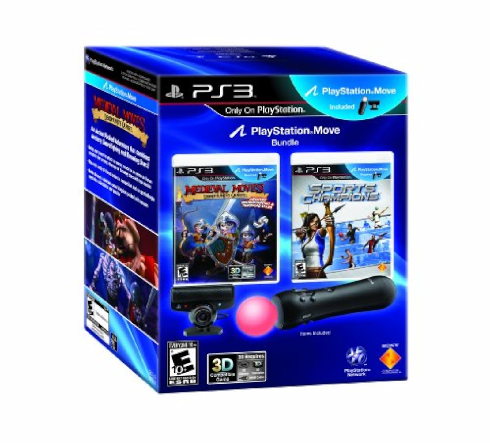 Deadmund's Quest Move Bundle For PlayStation 3 PS3 Very Good 2Z