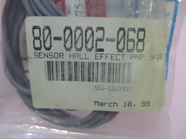 Bimba HSCX-02, Sensor Hall Effect, PNP, On-Trak, 80-002-068. 419174