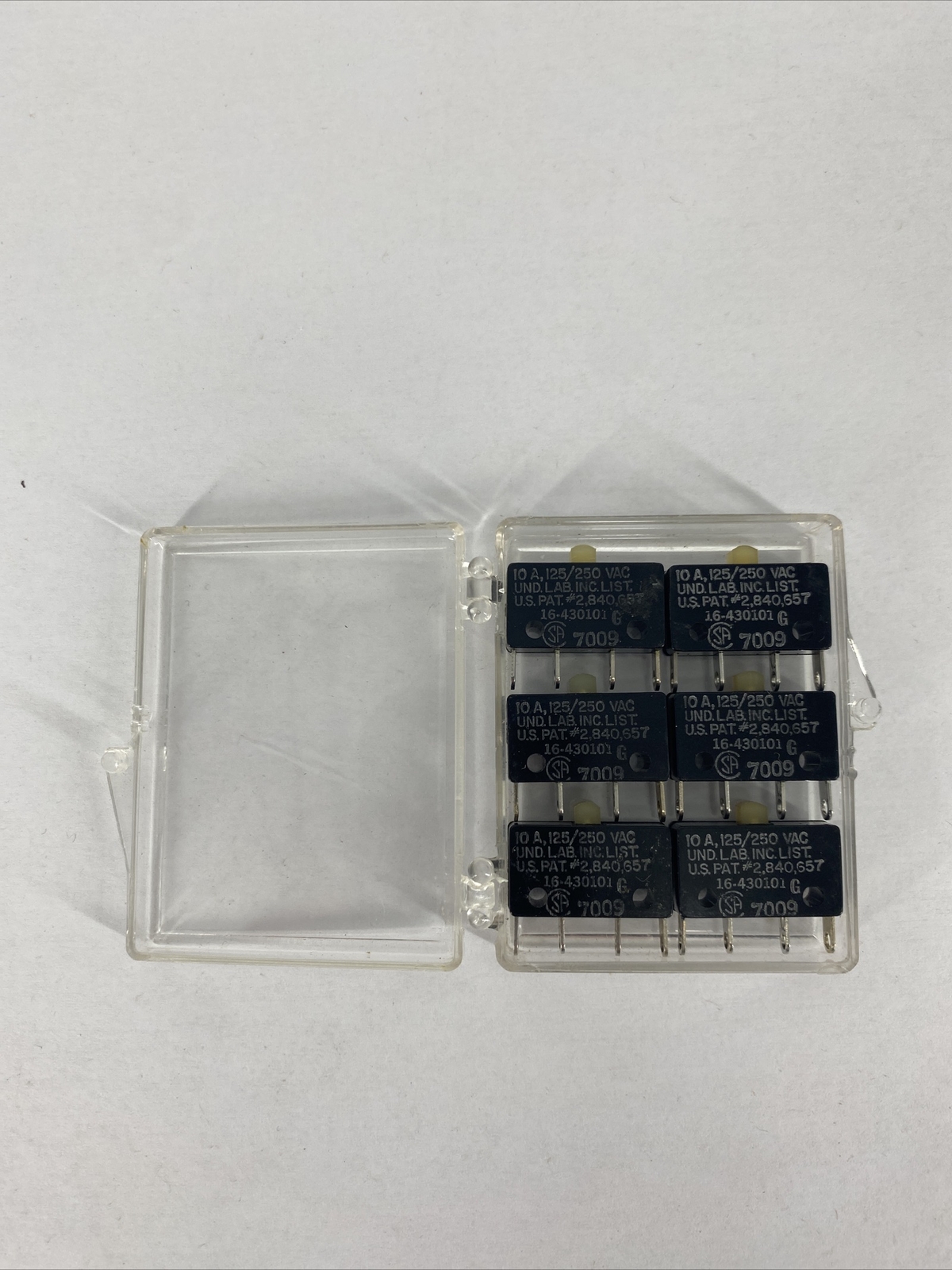 LOT OF 6 Licon 7009 Microswitch Sensitive Switch 125/250 VAC NEW OLD STOCK