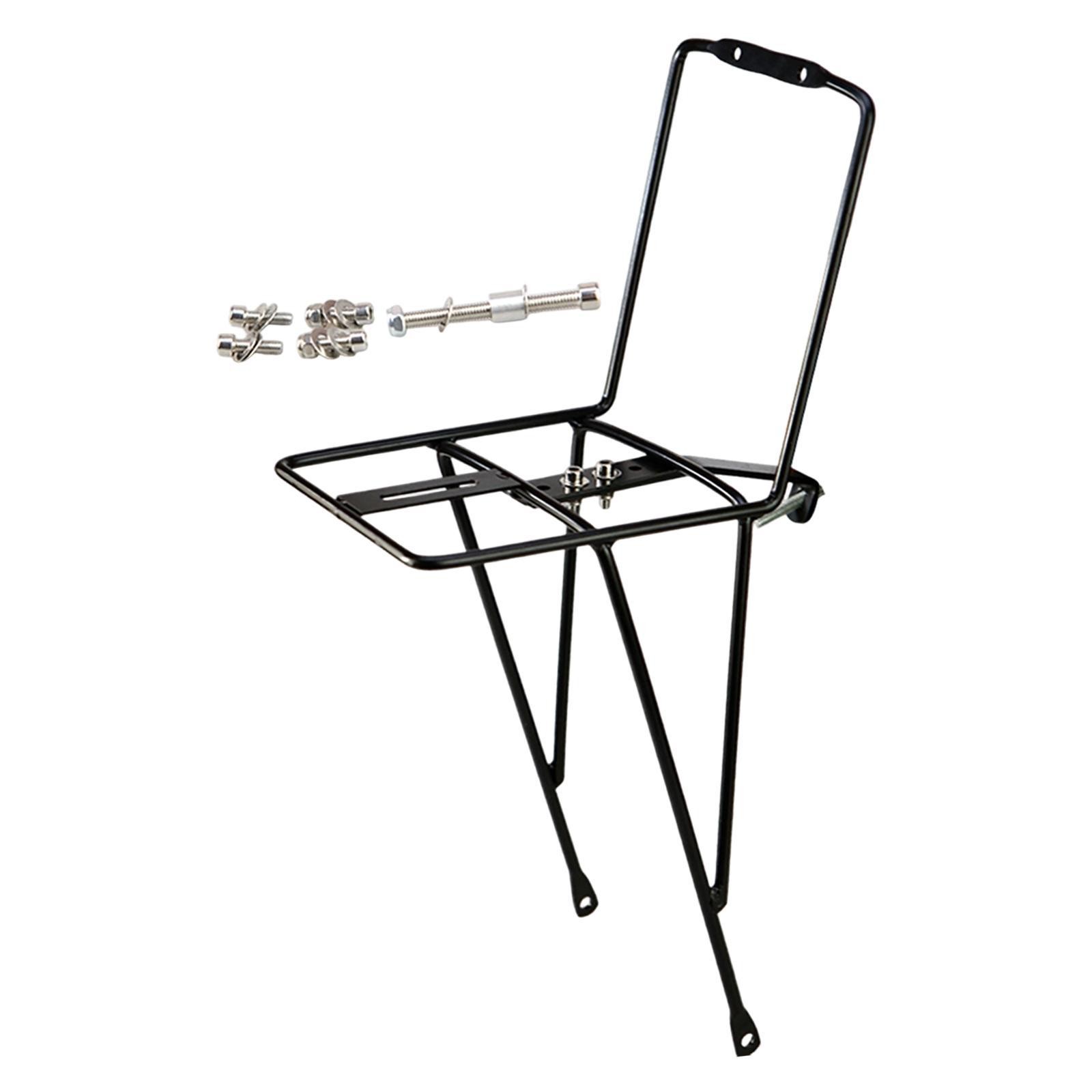 Bike Front Rack Carrier Bag Luggage Shelf for Riding Mountain Bike Shopping