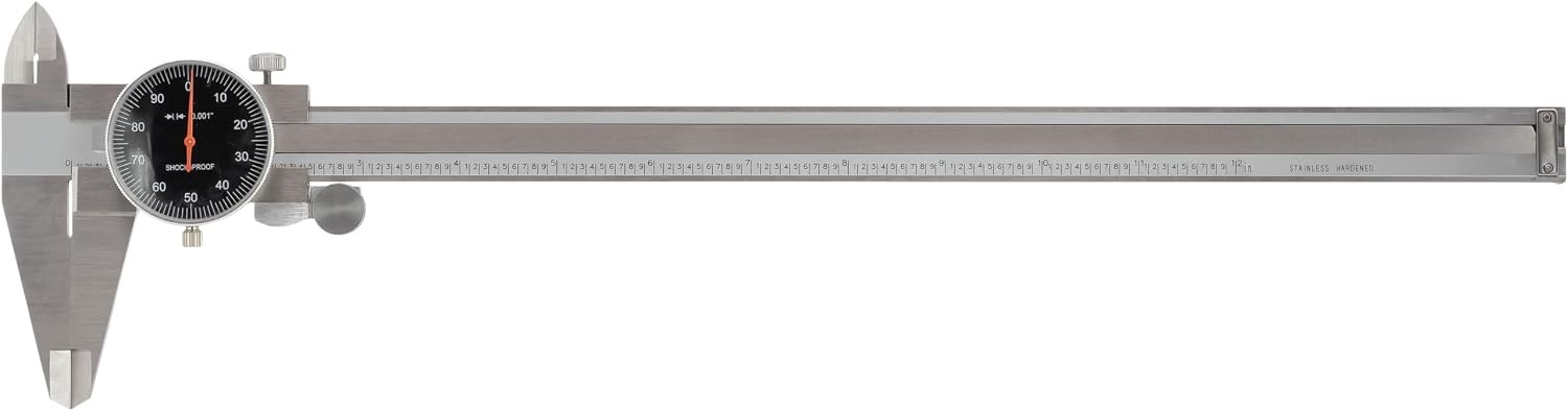 CME Dial Calipers 0 to 12" Measurement Range 0.001" Measurement Increment