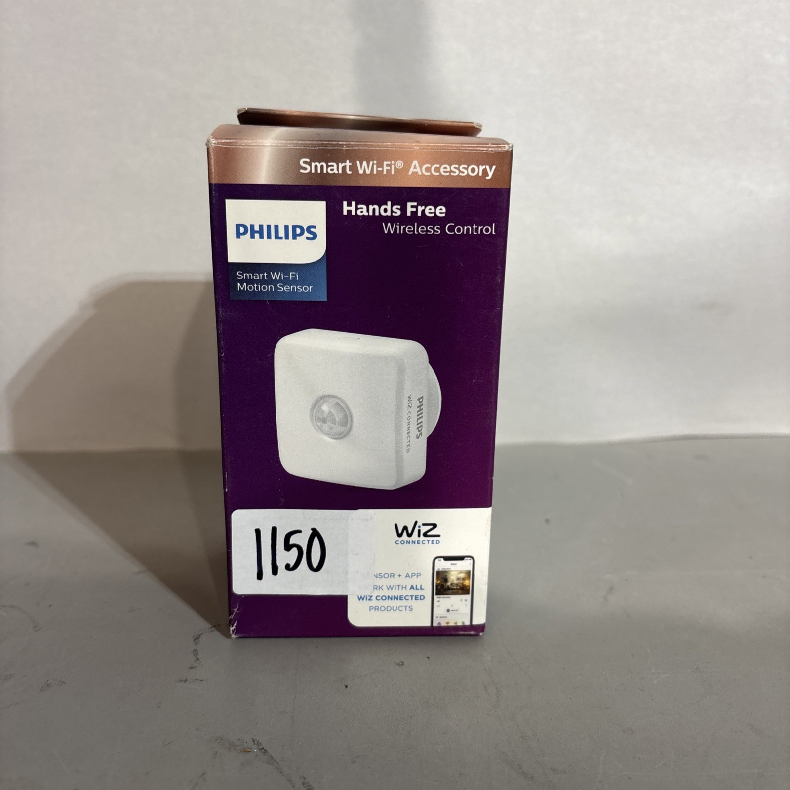 Philips  Wireless Control Smart Wi-Fi Home Plug Adapter for Wiz Bulbs 1150