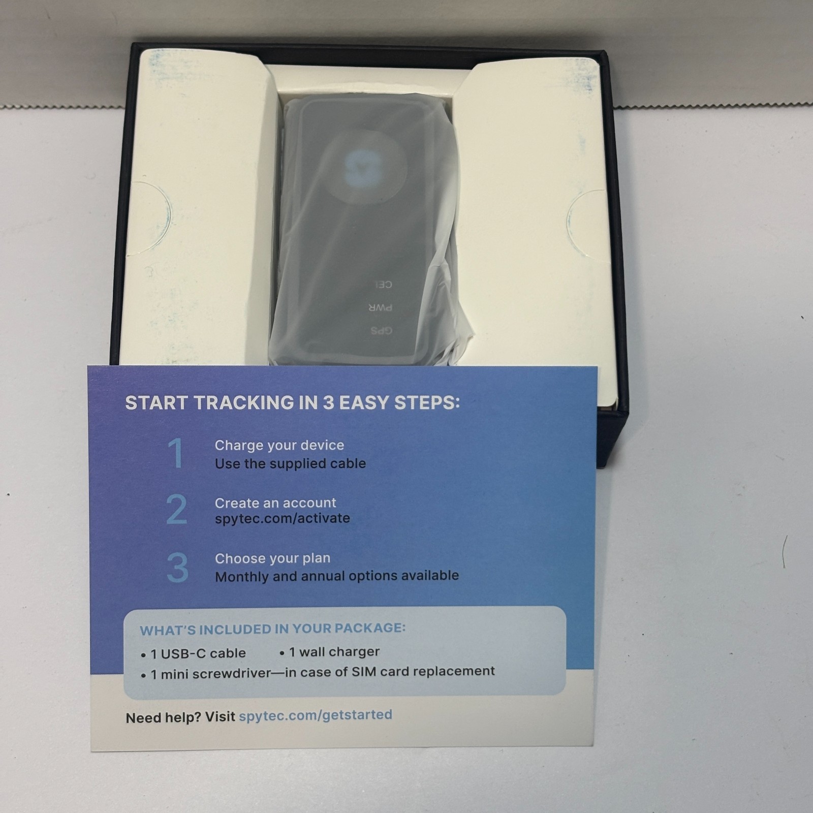 Spytec GPS GL300 Tracker - New in Box