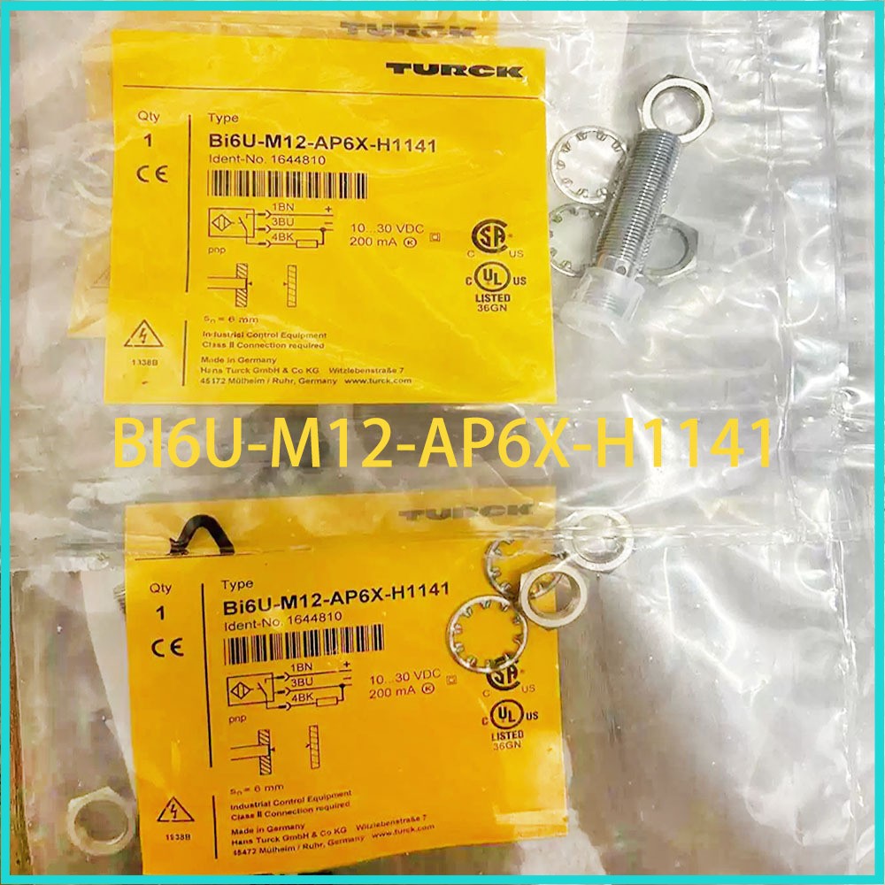 New In Box TURCK BI6U-M12-AP6X-H1141 inductive proximity sensor Fast Shipping