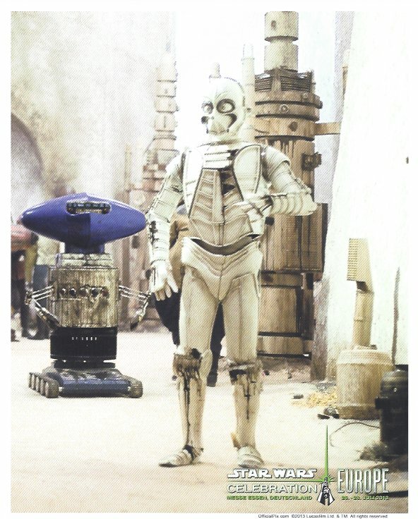 CZ-3 Anthony Daniels Official Pix 8x10 Licensed Photo Star Wars Celebration E2