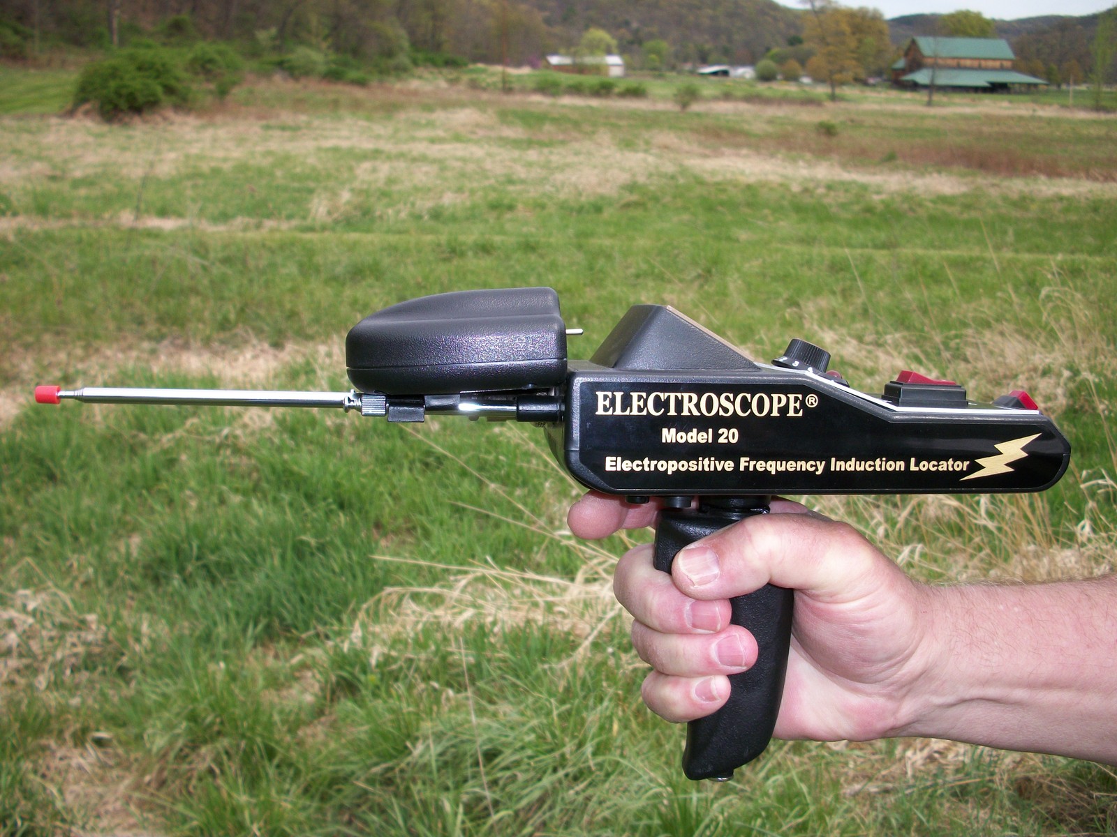 MODEL 20 LONG RANGE LOCATOR METAL DETECTOR  ELECTROSCOPES ELECTROSCOPE DEEP ! !