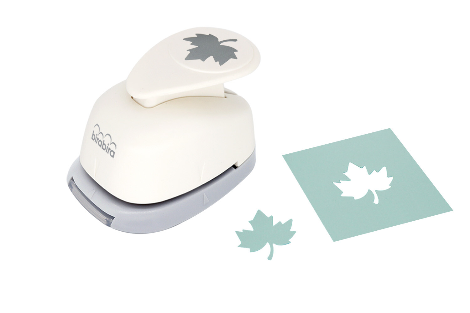 Bira Craft 1 inch Maple leaf Lever Action Craft Punch for Paper Crafting