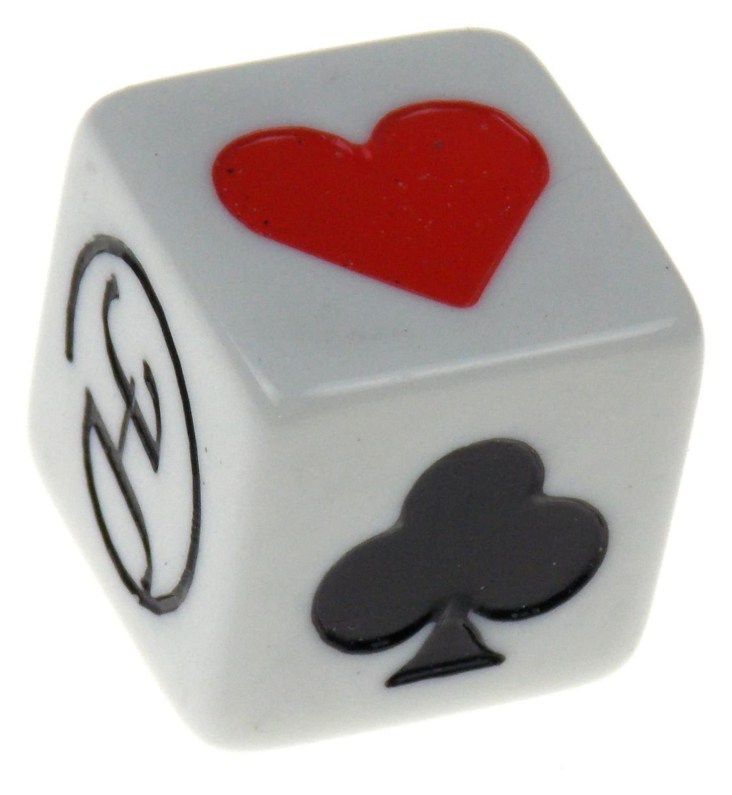 White Trump Suit Marker Indicator Euchre Bridge Pinochle Card Games Large Pips