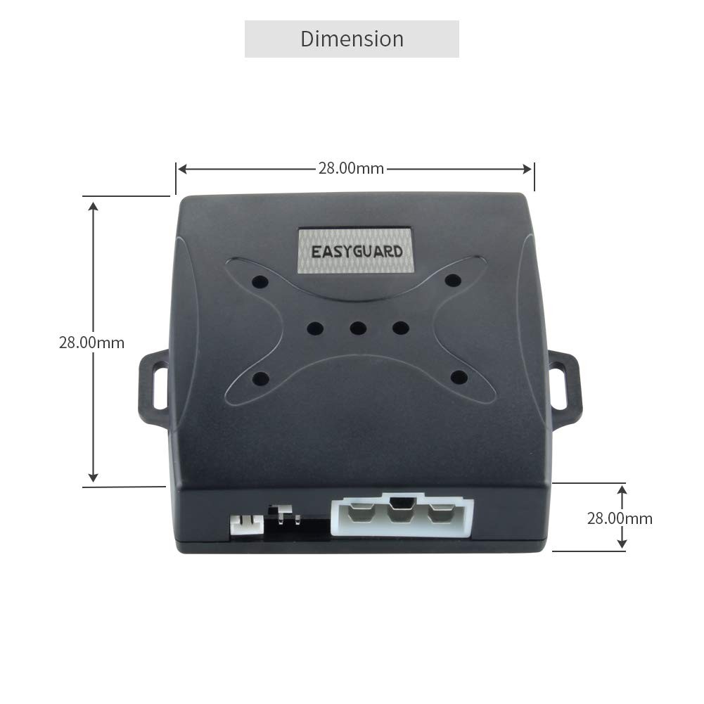 EC004 Smart RFID Push Engine Start Button kit & Keyless Go System Upgrade Key