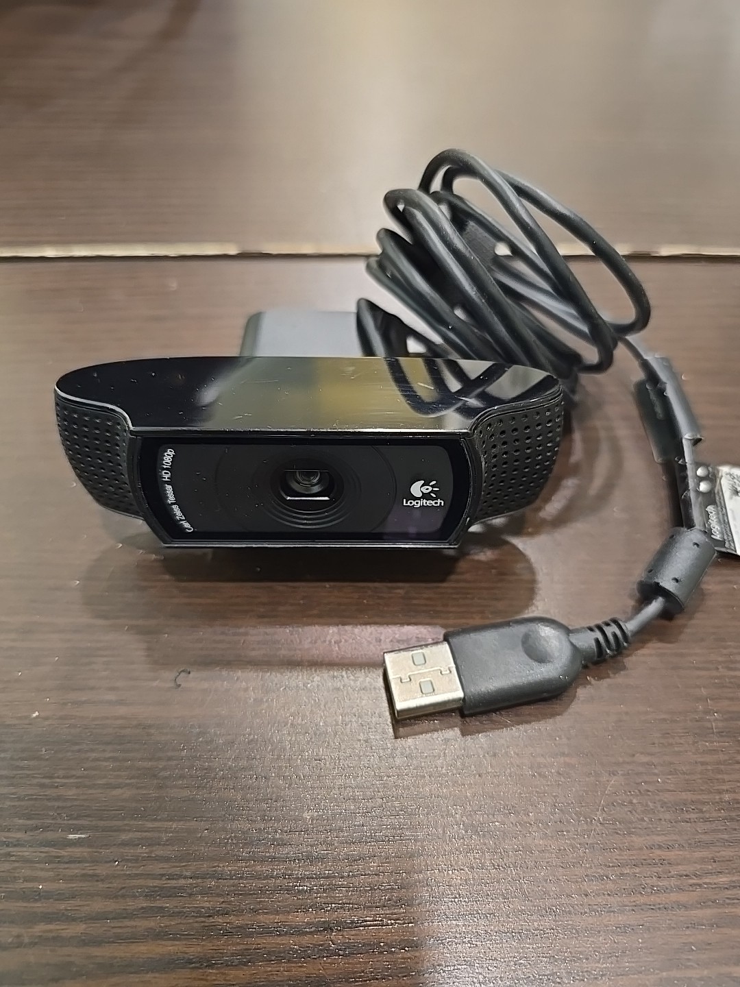 Logitech C920 V-U0028 Webcam Carl Zeiss Tessar Lens 1080P Full HD Camera