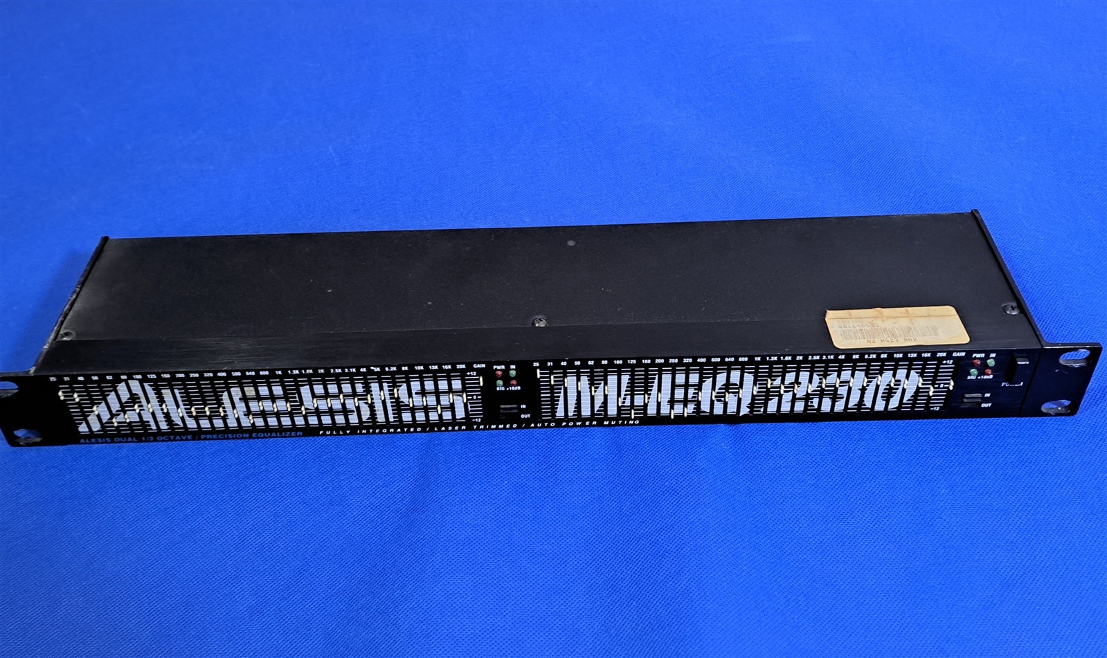 Alesis M-EQ 230 Dual 1/3 Octave Precision Equalizer - Untested