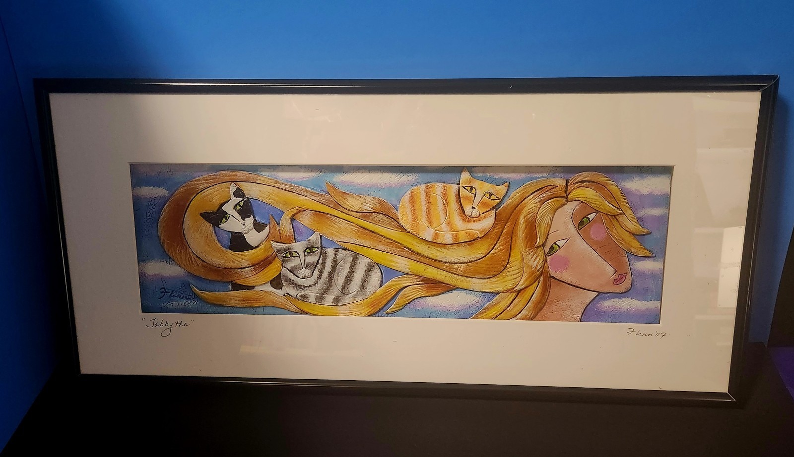 Jill Flinn Original Mixed Media Painting
