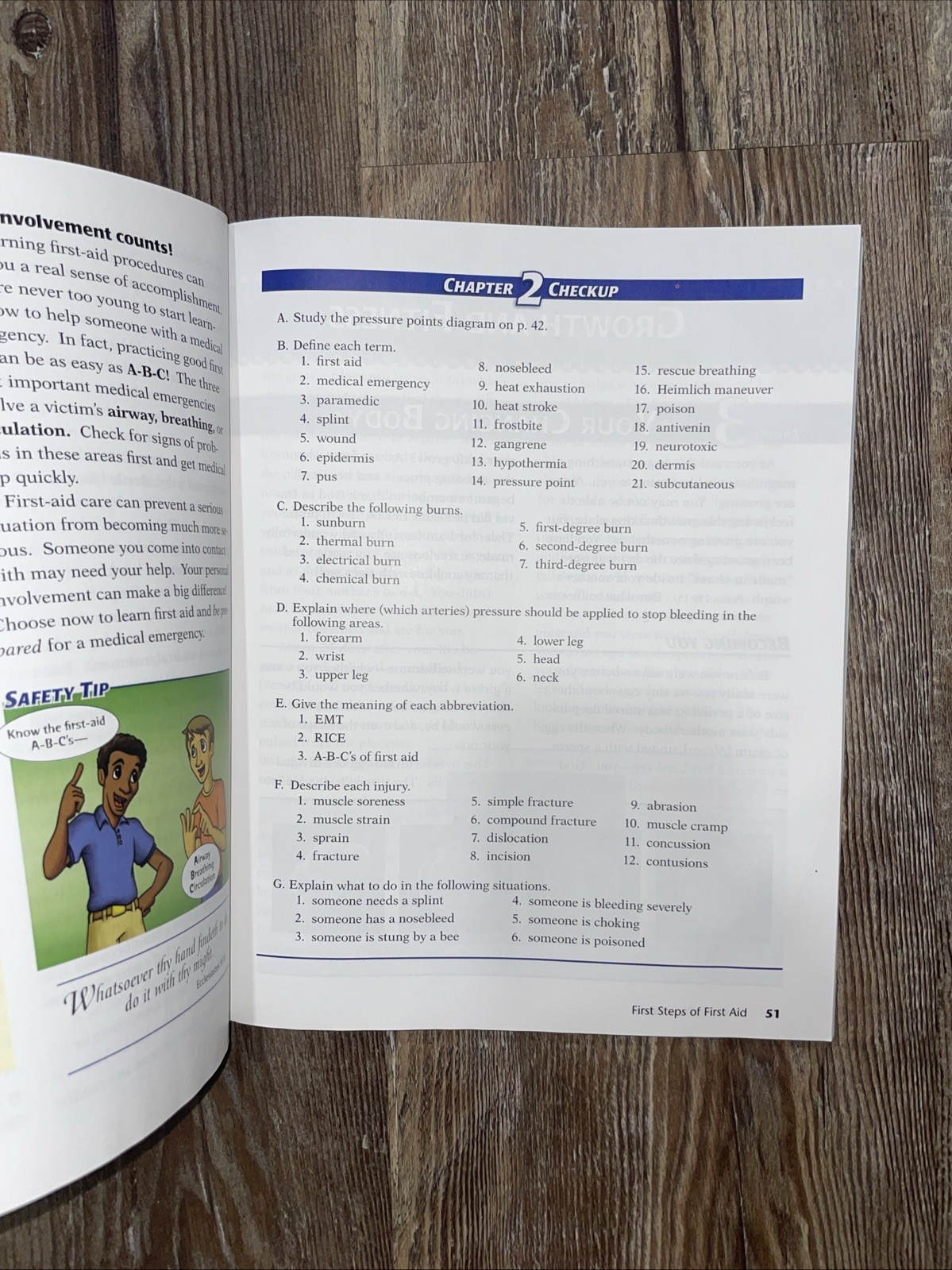 Abeka Choosing Good Health Third Edition Student Textbook