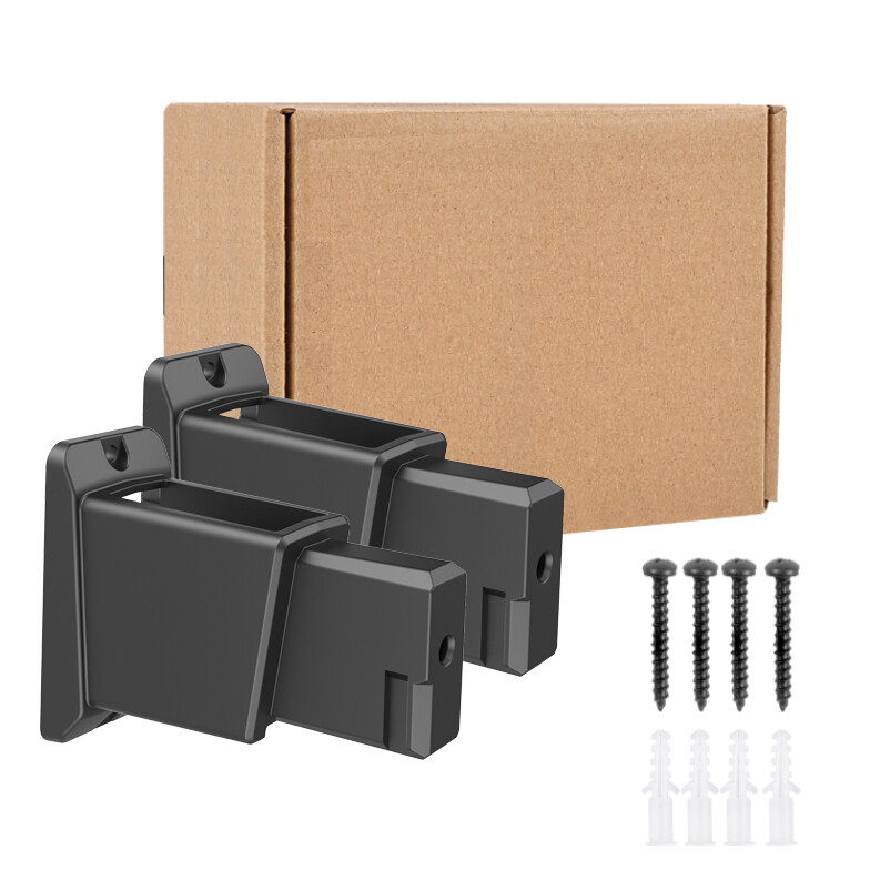 2-Pcs Gun Wall Mount with Mag Holder for Rifle Vertical Wall Mount Gun Holder US