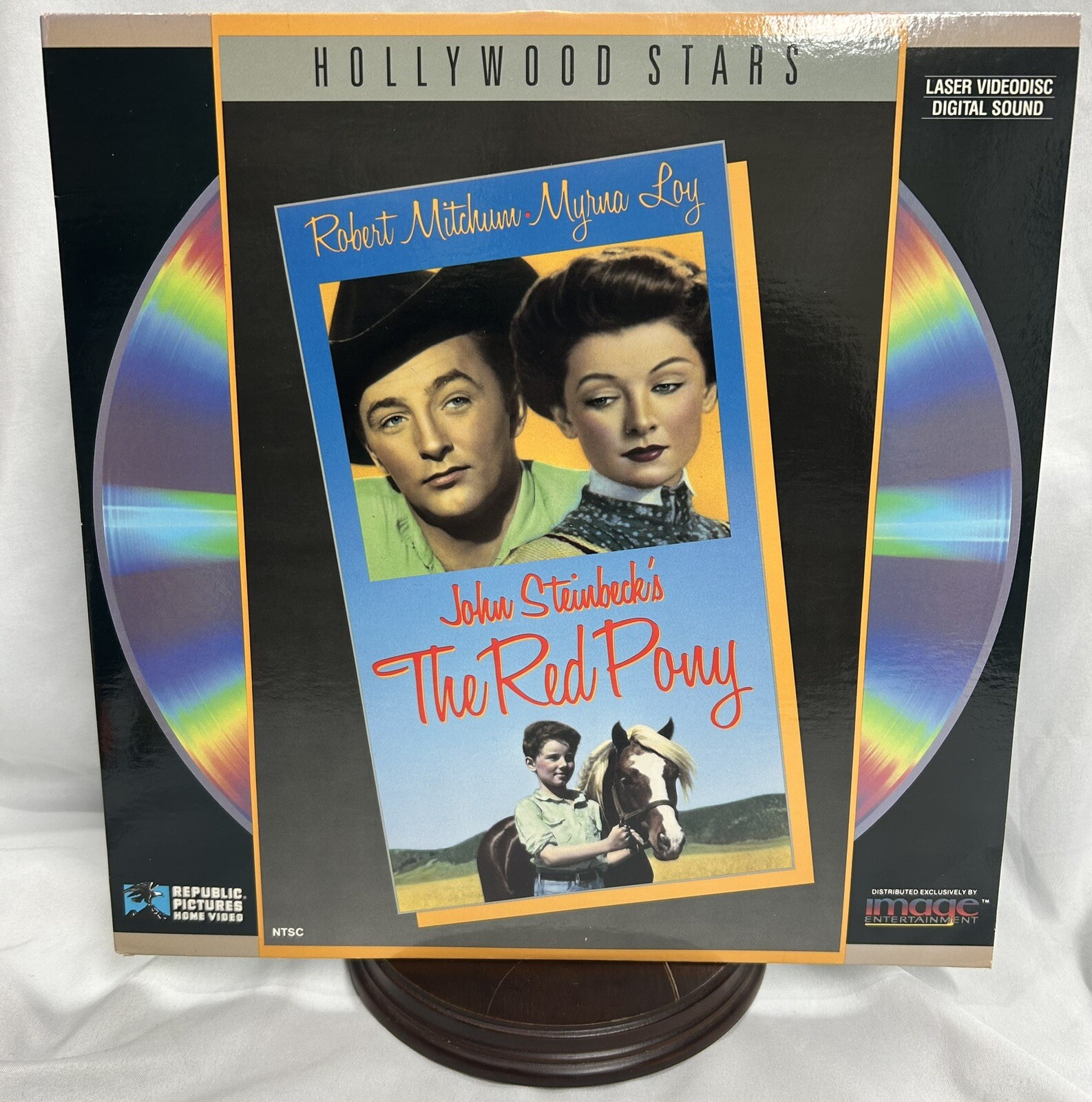 The Red Pony Laserdisc John Steinbeck Robert Mitchum Myrna Loy