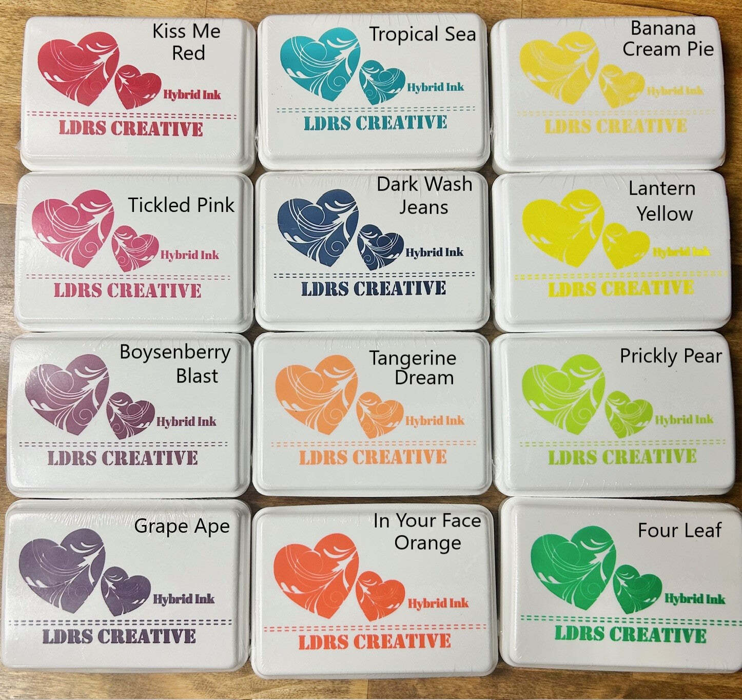 LDRS Creative Hybrid Ink Pad Set of 12 Bundle Brand New