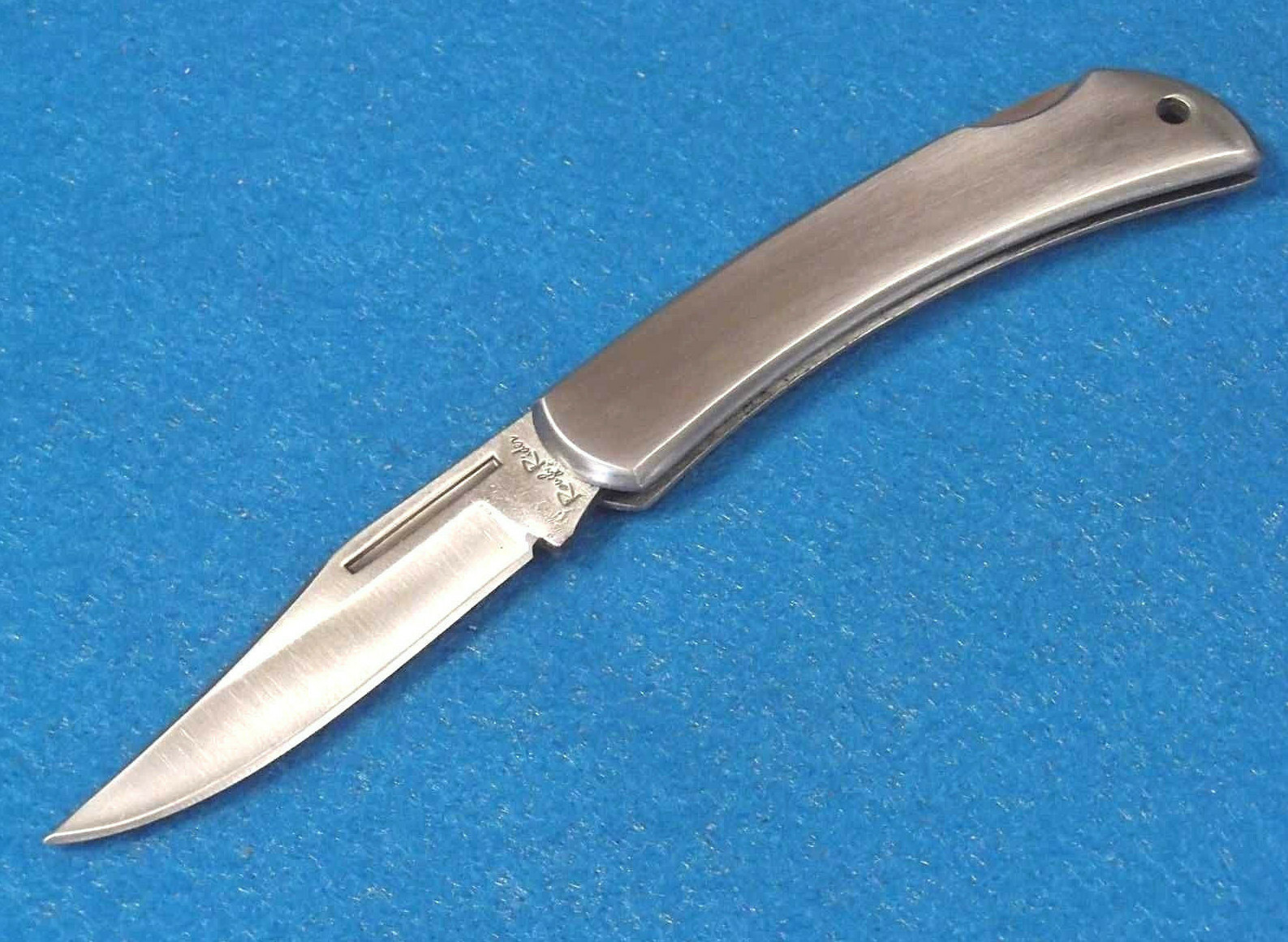 ROUGH RYDER RR221 Stainless Steel folding lockback pocket knife 3" closed NEW!