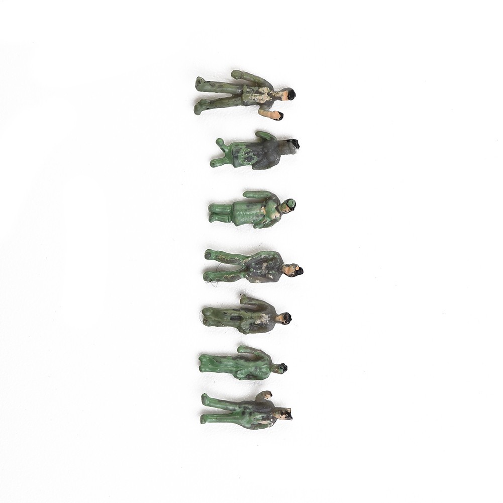 Painted Figures Miniature Passerby 1:200 Scale Color Model People Standing