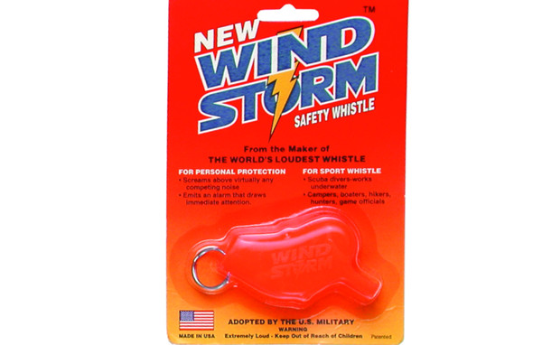 Innovative Scuba Concepts Wind Storm Whistle, Orange