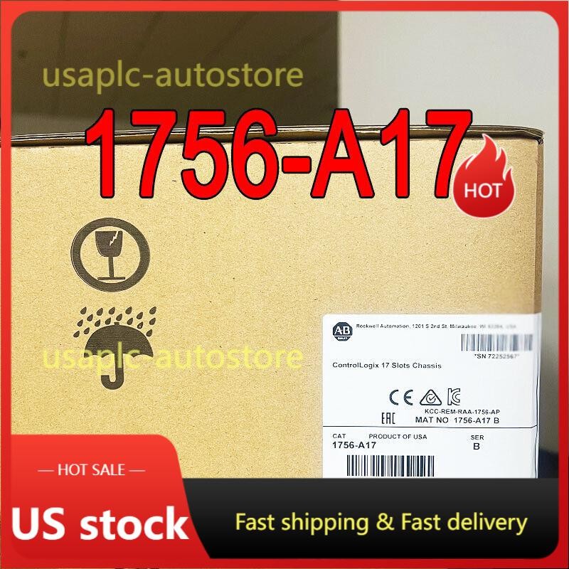 Factoey Sealed A-B 1756-A17 SER B ControlLogix 17 Slots Chassis Module USA