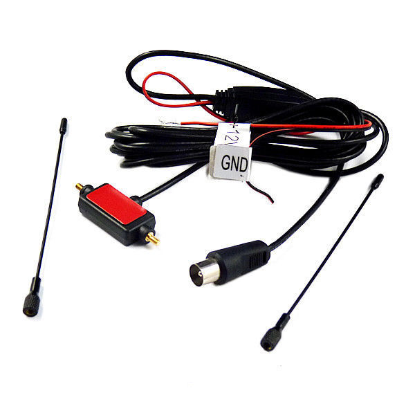 Universal Car Analog TV Antenna Receiver Stereo Aeria Fit All Cars IEC Port