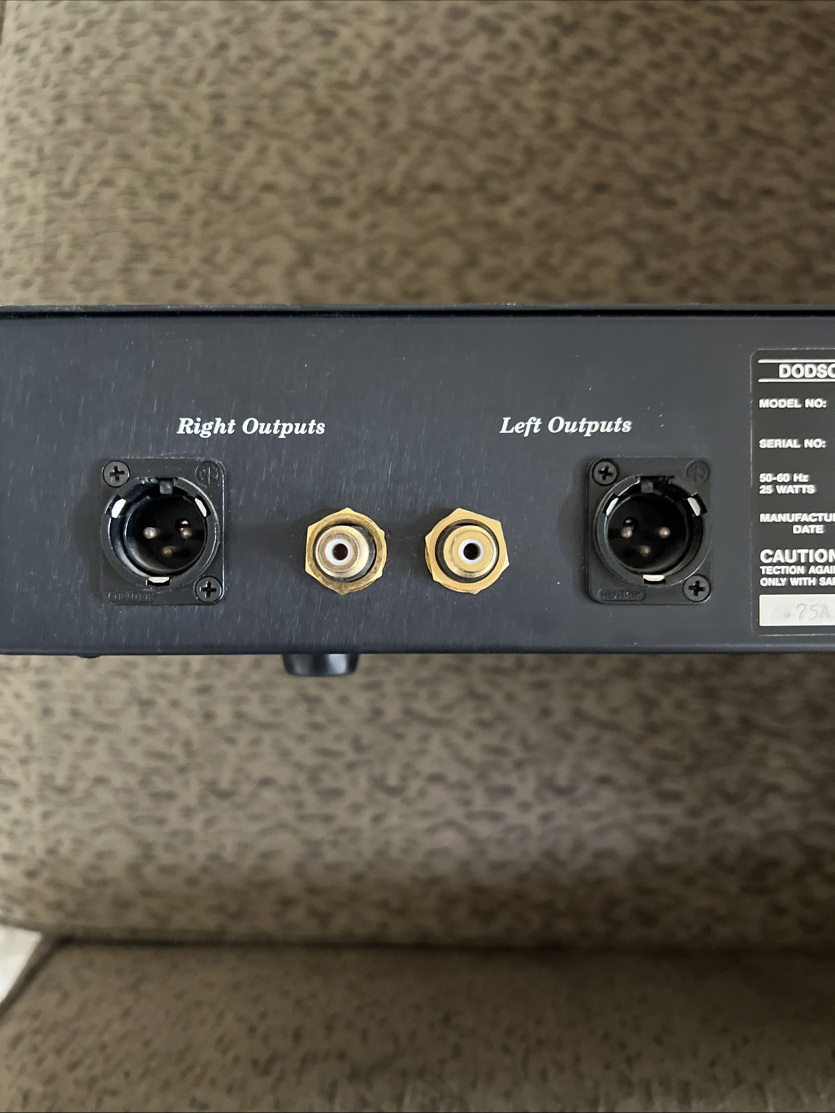 Dodson Research Digital Audio Converter DAC Model Da-217 Processor