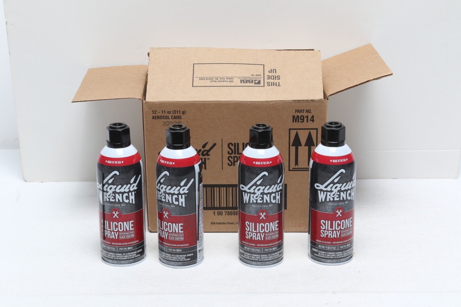 4 Liquid Wrench 11 Oz. Aerosol Silicone Lubricant