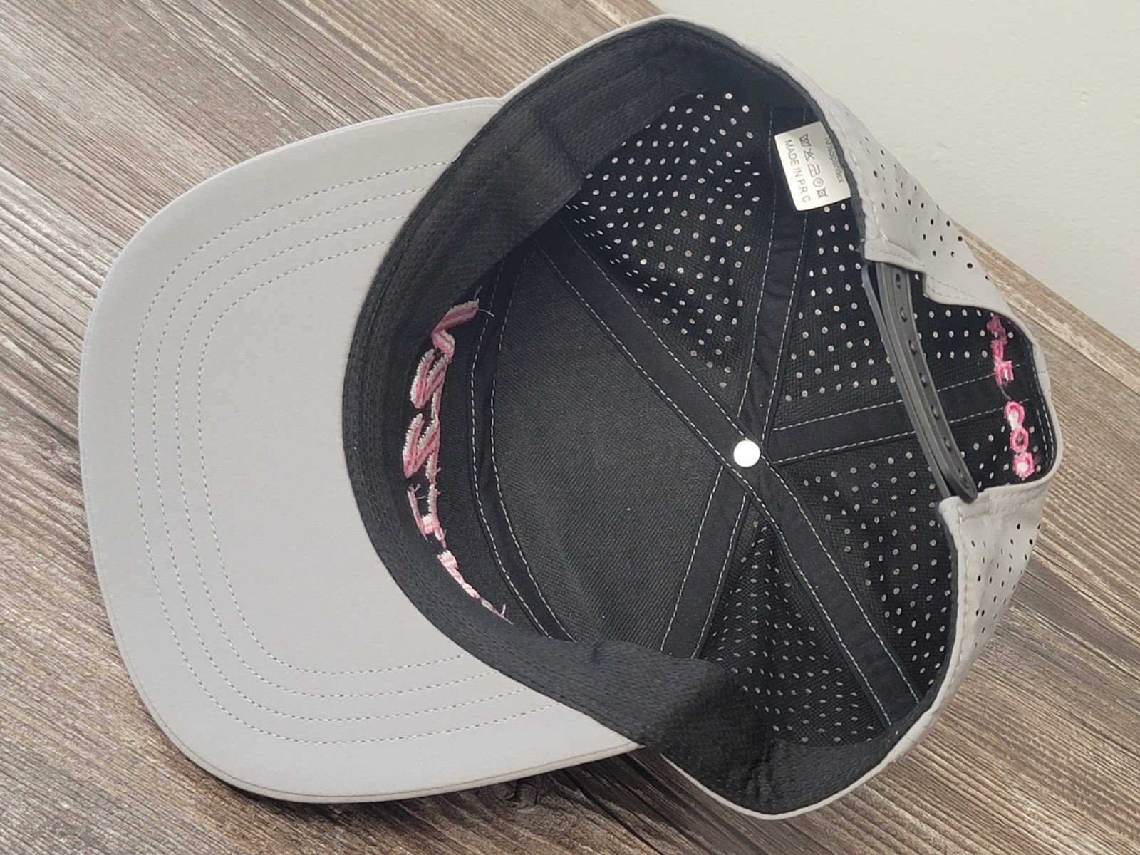 Swizzy Icecream Cape Cod Gray Adjustable Baseball Cap Sun Beach