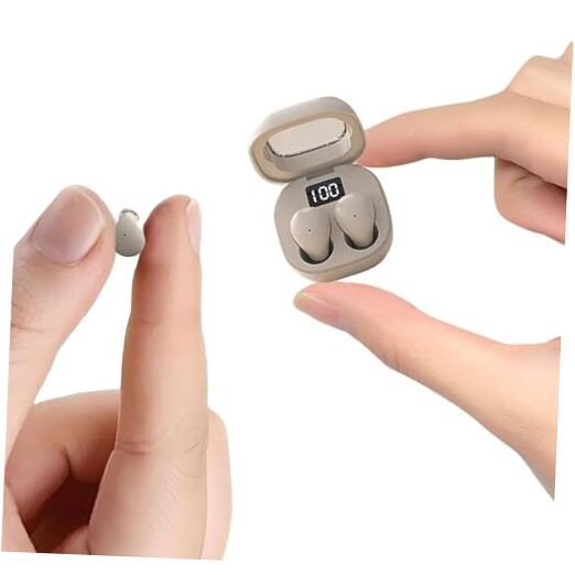 Discreet Mini Invisible Earbuds Wireless Bluetooth Micro Hidden Sleep Tiny Nude