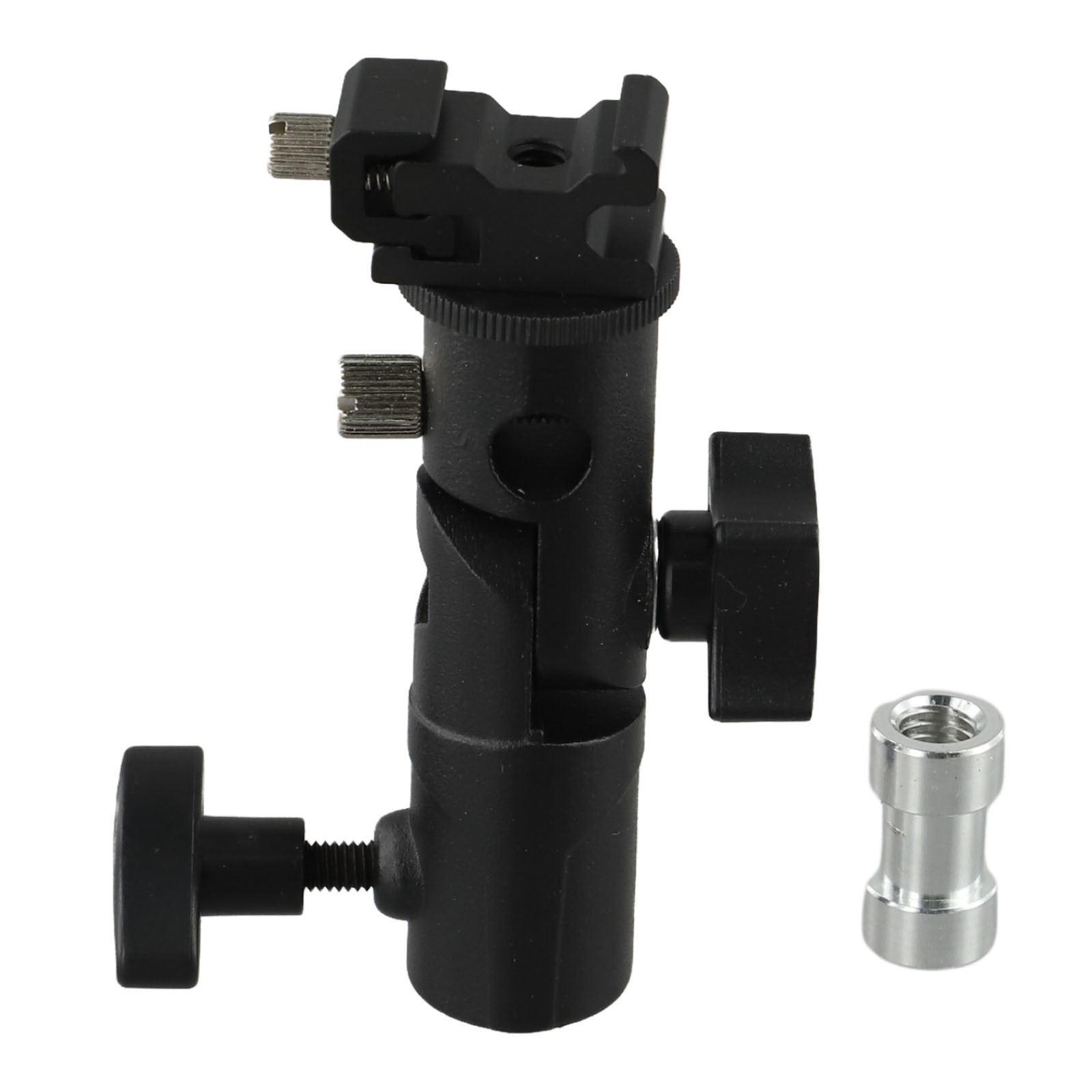 Metal Light Bracket with 1/4 Screw for For soft Reflective Umbrella Setup
