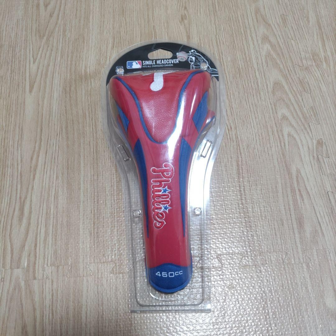 MLB Phillies Driver Head Cover for 460cc Golf Clubs Used