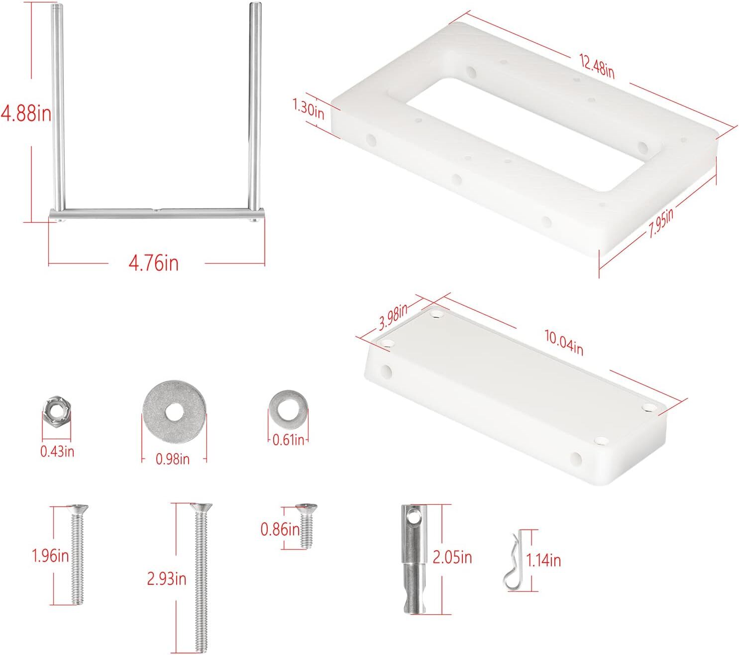 Quick Release Bracket 1854054 RTA-54 For Riptide Electric Steer Trolling Motor