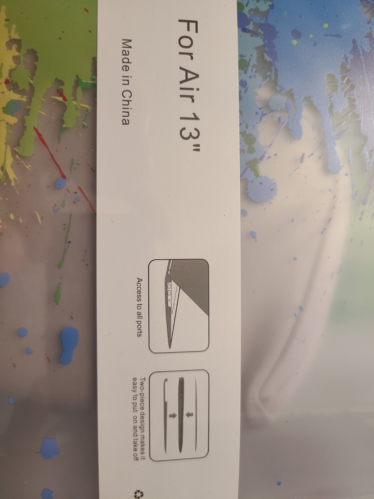 Luvcase Macebook Air 13" Case. For Model A1466/A1369
